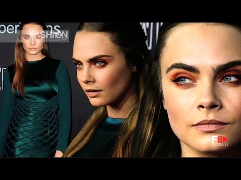CARA DELEVINGNE Paper Towns Premiere Style 2015 by Fashion Channel