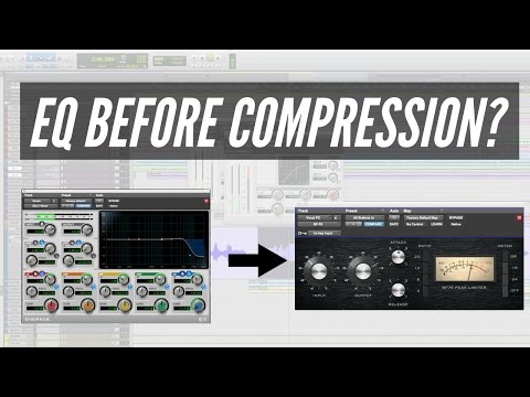 EQ Or Compression First When Mixing? - TheRecordingRevolution.com