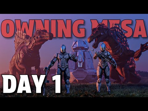 How an Insane Duo Owns MESA CITY For Insane Blueprints! - DAY 1 MESA DUOS