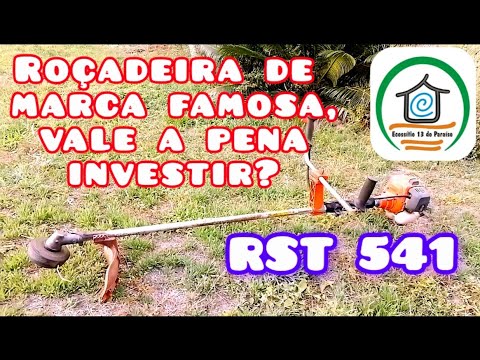 Roçadeira Husqvarna 541RST - Veja porque o investimento se justifica.