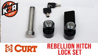 Keys to Ride Product Spotlight: CURT Rebellion Hitch Lock Set