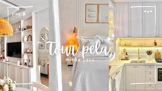 TOUR pela minha CASA CLEAN | Primeiro vídeo do canal