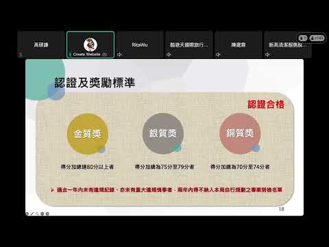 115年度臺北市職場性別平等認證線上說明會