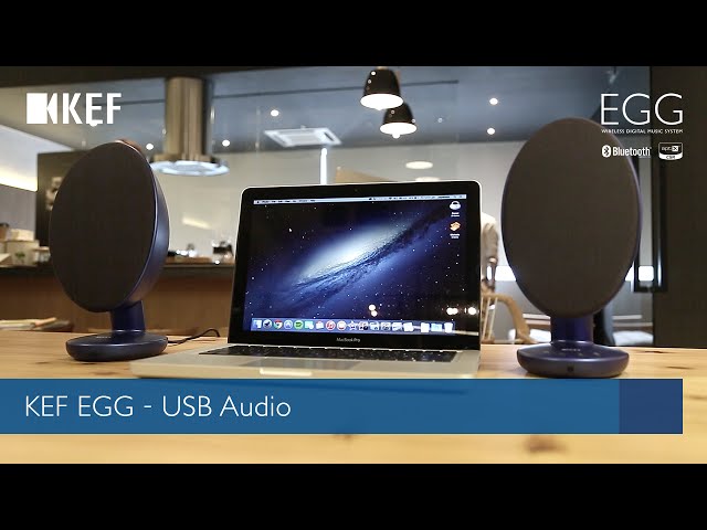 Video Teaser für KEF EGG - USB Audio