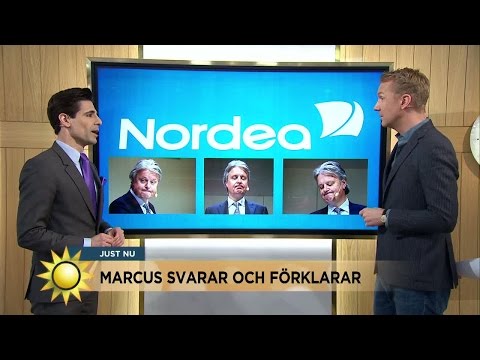 Massiv kritik mot Nordea - Marcus Oscarsson svarar och förklarar - Nyhetsmorgon (TV4)