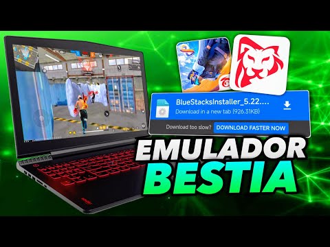 LA BESTIA DEL RENDIMIENTO! 🚨NUEVO EMULADOR Para PC GAMA BAJA Y ALTA ✅ Cómo DESCARGAR Free Fire en PC