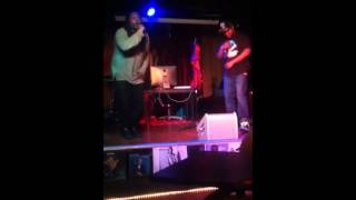 Byron the Aquarius and Qronik Jonez perform Round and Round