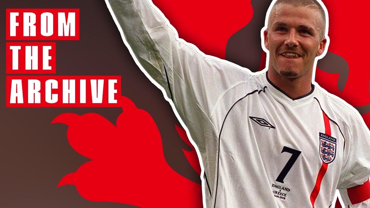 David Beckham v Greece 2001 | From The Archive - YouTube