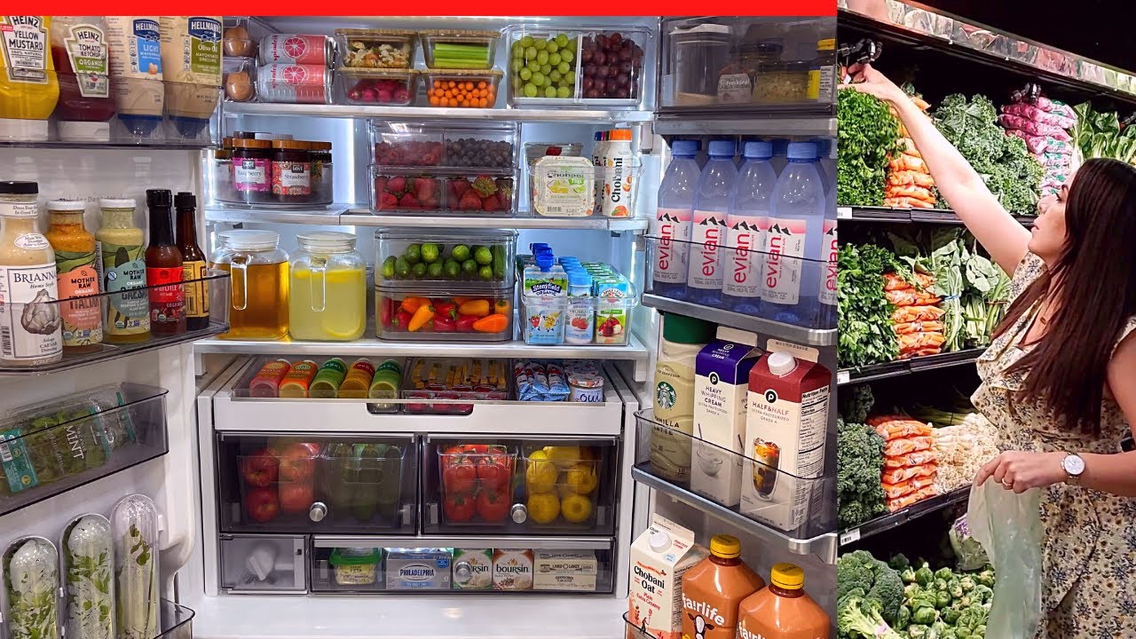 Clean with me🌟Rangement Frigo 🌟Rangements Cuisine