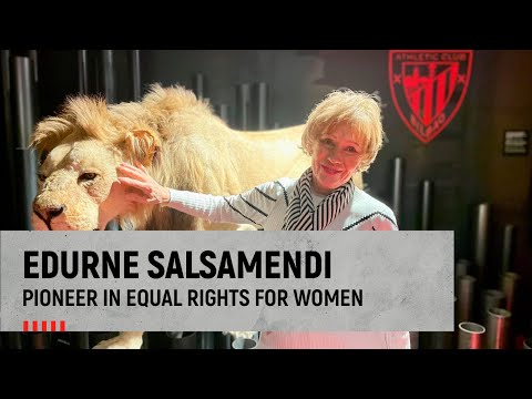 Imagen de portada del video Edurne Salsamendi, pioneer in equal rights for women I Athletic Club - #IWD2023