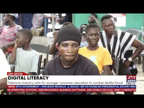 Digital literacy: Telecoms industry calls for stronger consumer education to combat MoMo fraud.