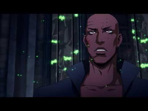 Isaac defeats the mad old magician | Castlevania Season 3 Episode 9 Scene
