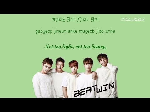BEAT WIN _ She's My Girl [English Subs + Hangul + Romanized Lyrics]