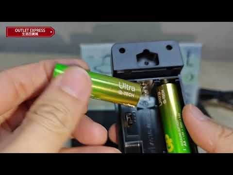 多功能天氣預報電子鬧鐘 | 透明玻璃氣象鐘 | 彩色大屏幕顯示RF無線 - 影片預覽