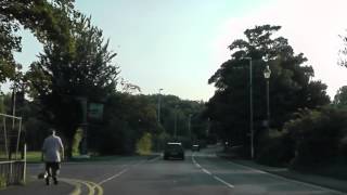 preview picture of video 'Driving Along York Street, Bridge Street & Dunley Road, Stourport on Severn, Worcestershire, England'