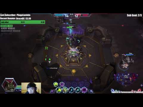 Guldan (Rain of Destruction) high grandmaster hero league gameplay video by Fan