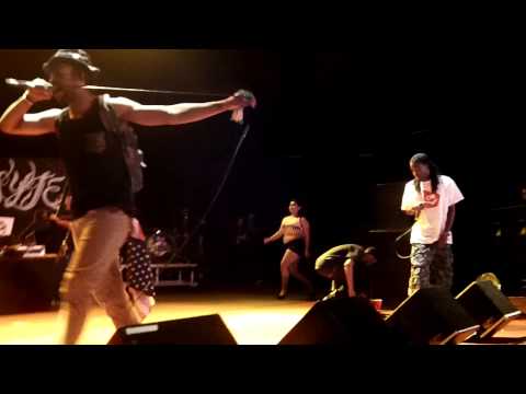 YUNG DOEJAH OPENING UP FOR TWISTA AT THE X-QUISYTE DANCE GROUP FASHION SHOW!