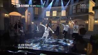 [Live HD 720p] BoA - Only One ft YunHo @ SBS Inkigayo