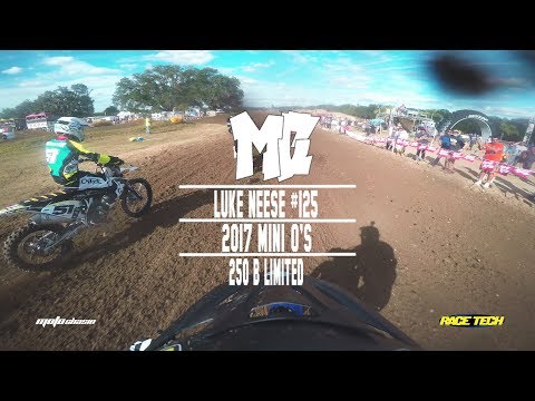 2017 Mini O's SX: Luke Neese in 250 B Limited-MotoChasin