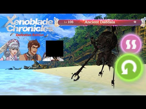 Xenoblade Ancient Daedala DE Boss Fight Black Tar