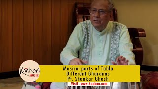 Pandit Shankar Ghosh | Musical parts of Tabla | Different Gharanas