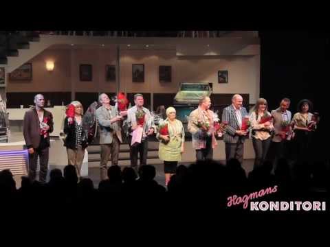 Hagmans konditori - applåder efter finalföreställningen