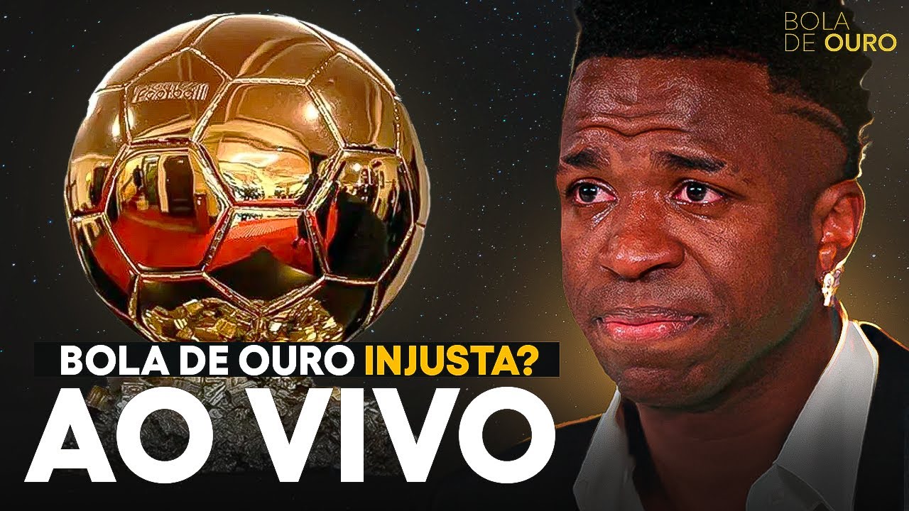 BOLA DE OURO 2024 AO VIVO - A PREMIAÇÃO MAIS INJUSTA DA HISTORIA?