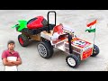 How To Make Tractor Trolley Use Match Box Tractor Trolley Kaise Banaye Tractor Trolley