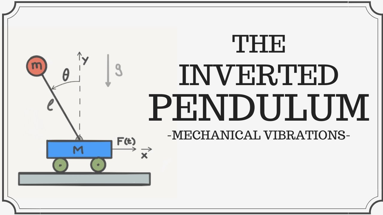 Equations of Motion for the Inverted Pendulum (2DOF) Using Lagrange's Equations