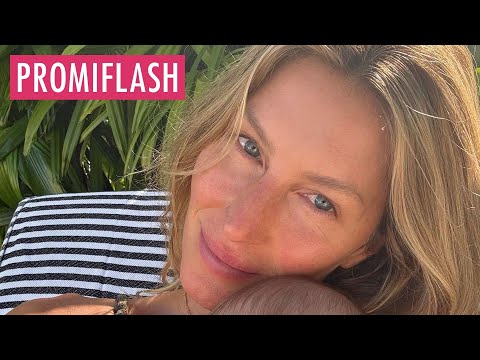 Video Thumbnail: Gisele Bündchen teilt süßes Kuschelfoto mit ihrem Baby