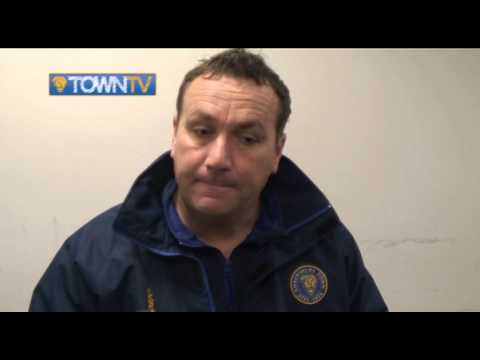 Micky Mellon pre Walsall FA Cup home 14/15 - Town TV
