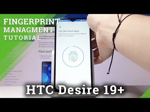 How to Add Fingerprint in HTC Desire 19+ – Fingerprint Lock Screen