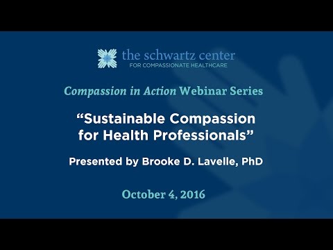 Sustainable Compassion for Health Professionals