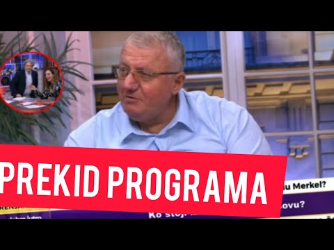PREKID PROGRAMA! Milomir Maric POBEGAO iz studija, Seselj HITNO REAGOVAO!