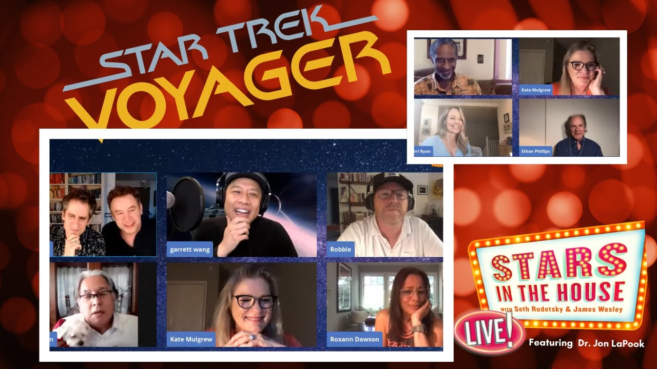 Star Trek Voyager Reunion | Stars In The House, Tuesday, 5/26 at 8PM ET - YouTube