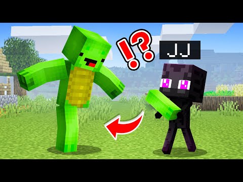 JJ Turns Mikey into Baby Enderman in Minecraft?!