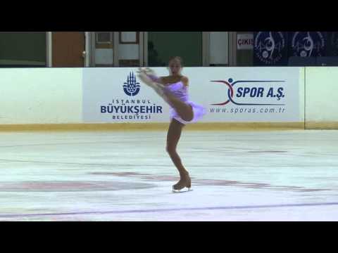 23 Netta SCHREIBER (ISR) - ISU JGP Istanbul 2012 Junior Ladies Short Program
