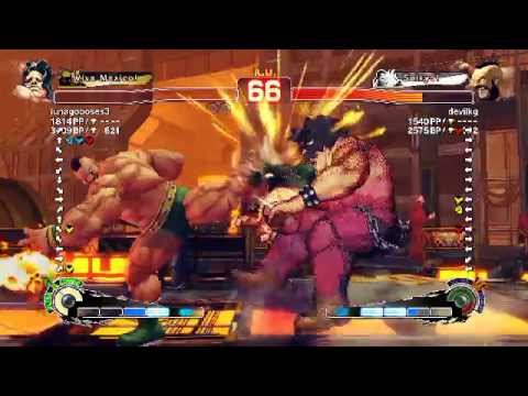 Ultra Street Fighter IV battle: Hugo vs Zangief