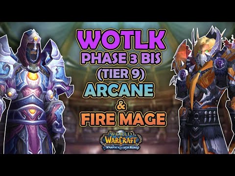 WOTLK Phase 3 Mage BIS Gearing Compendium