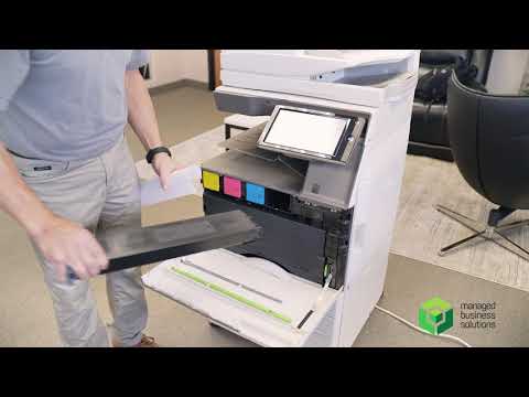 Sharp Printer: Changing the Toner
