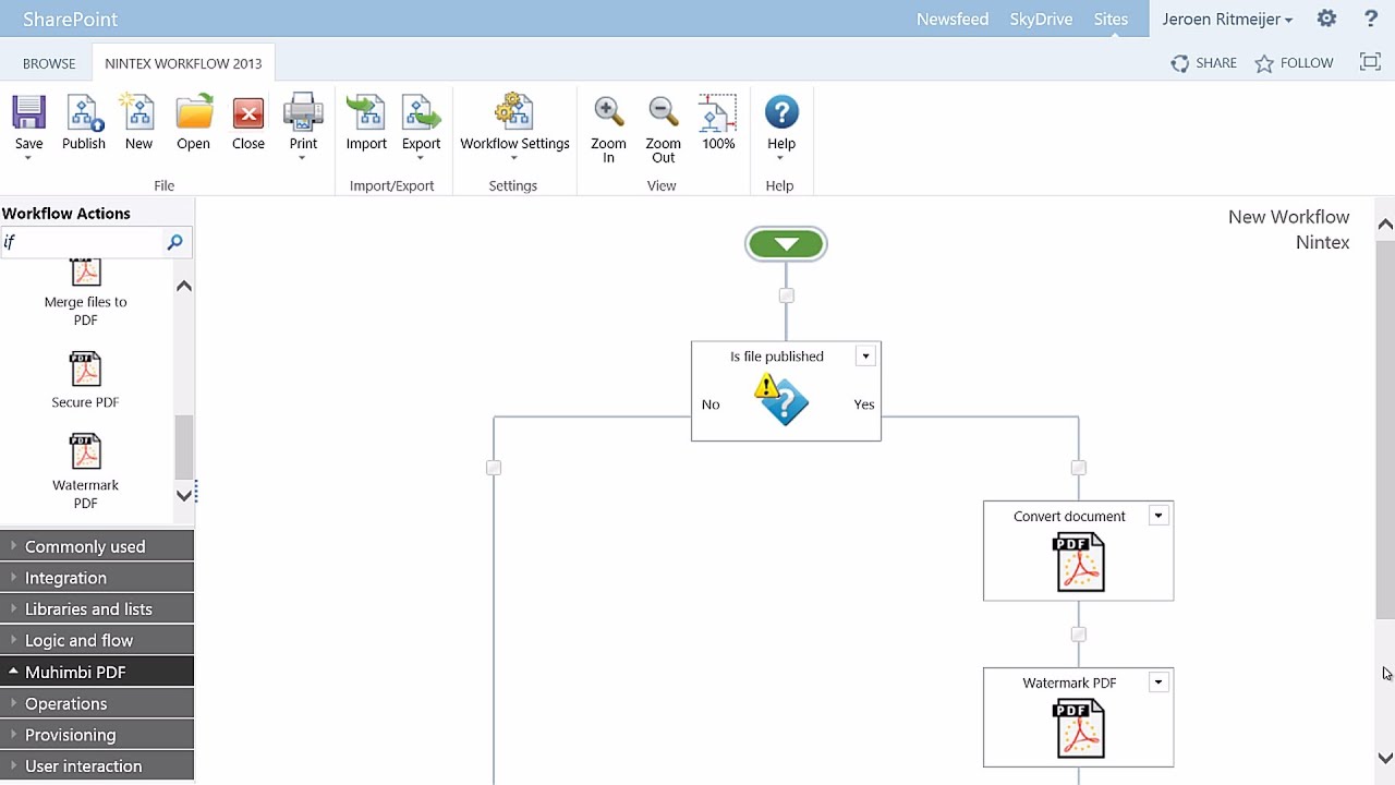 Quick Demo of the PDF Converter for SharePoint (Video)