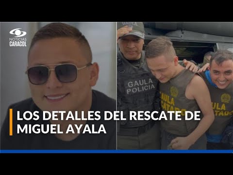 Se conocieron nuevos detalles e imágenes del rescate de Miguel Ayala, hijo de Giovanny Ayala