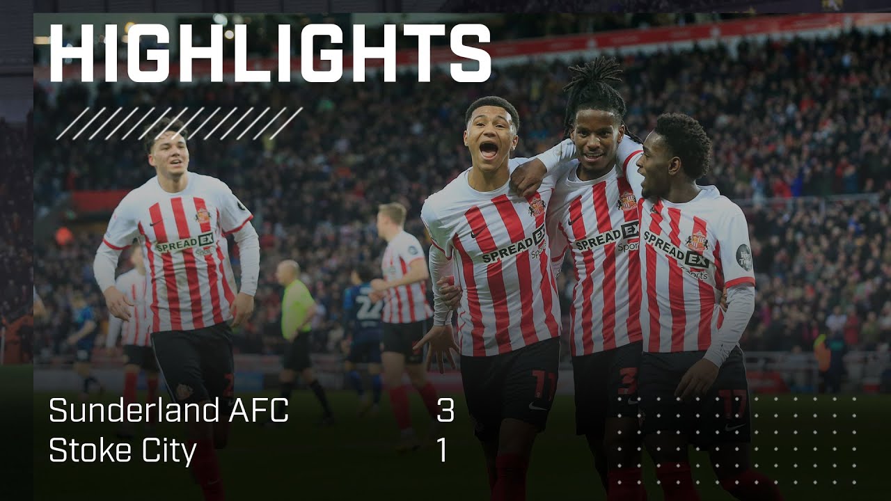 Sunderland vs Stoke City highlights