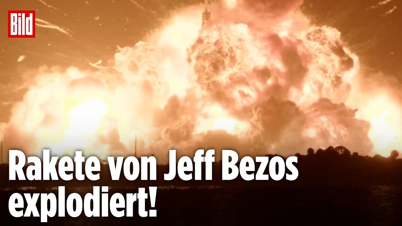 Rückschlag für Jeff Bezos: Raketen-Explosion wirft Amazon-Gründer um Jahre zurück