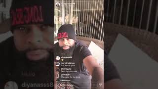 LO FREESTYLES FOR KXNG CROOKED ON IG LIVE