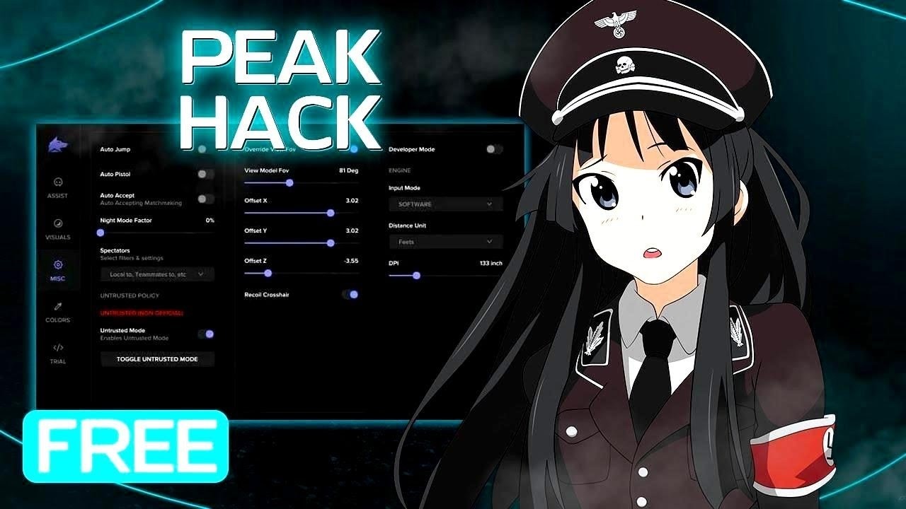 [NEW] PEAK Cheat / Mod Menu PEAK Hack / Free Download & Tutorial [2026]