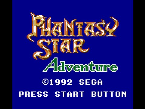 Phantasy Star Adventure Game Gear