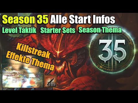 Season 35 | All start information | Level tactics, starting sets, season theme