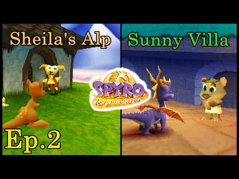 Série Nostalgia: Spyro: Year Of The Dragon | Sheila's Alp e Sunny Villa  (Ep.2)