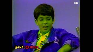 Jô Soares entrevista Bruno Mazzeo, aos 11 anos de idade (1988) - Jô Soares Onze e Meia